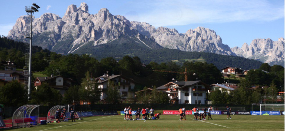 L’Hellas Verona in ritiro a Primiero San Martino di Castrozza